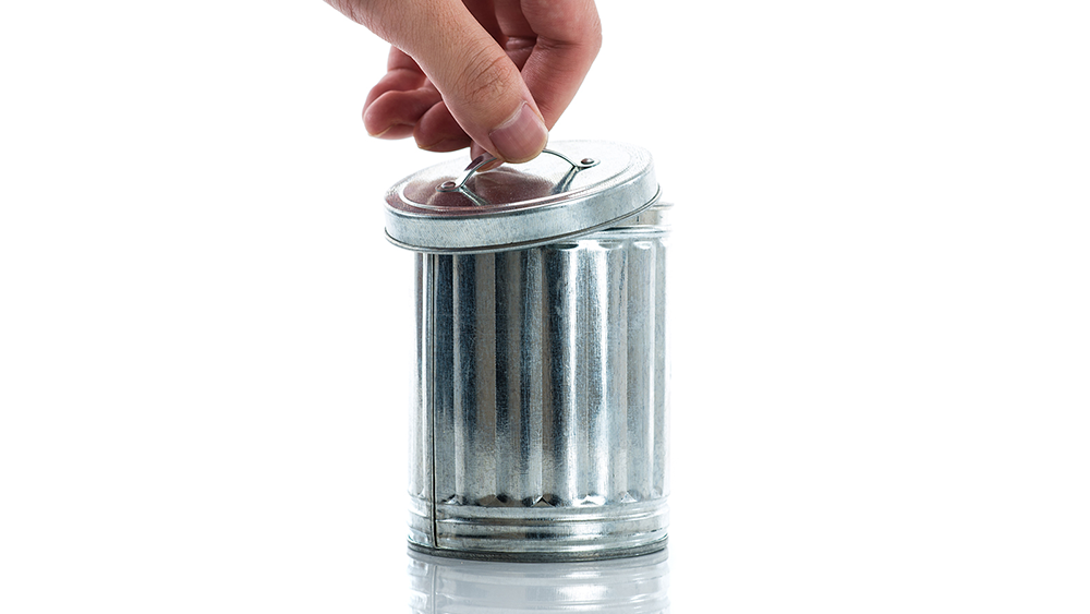 ゴミ箱に入れる