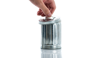 ゴミ箱に入れる